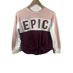 Beautees, Big Girls Long Sleeve Sweater